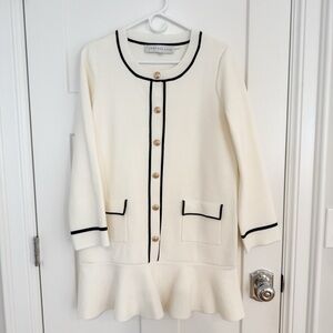 Anthropologie Endless Rose Mini Sweater Dress